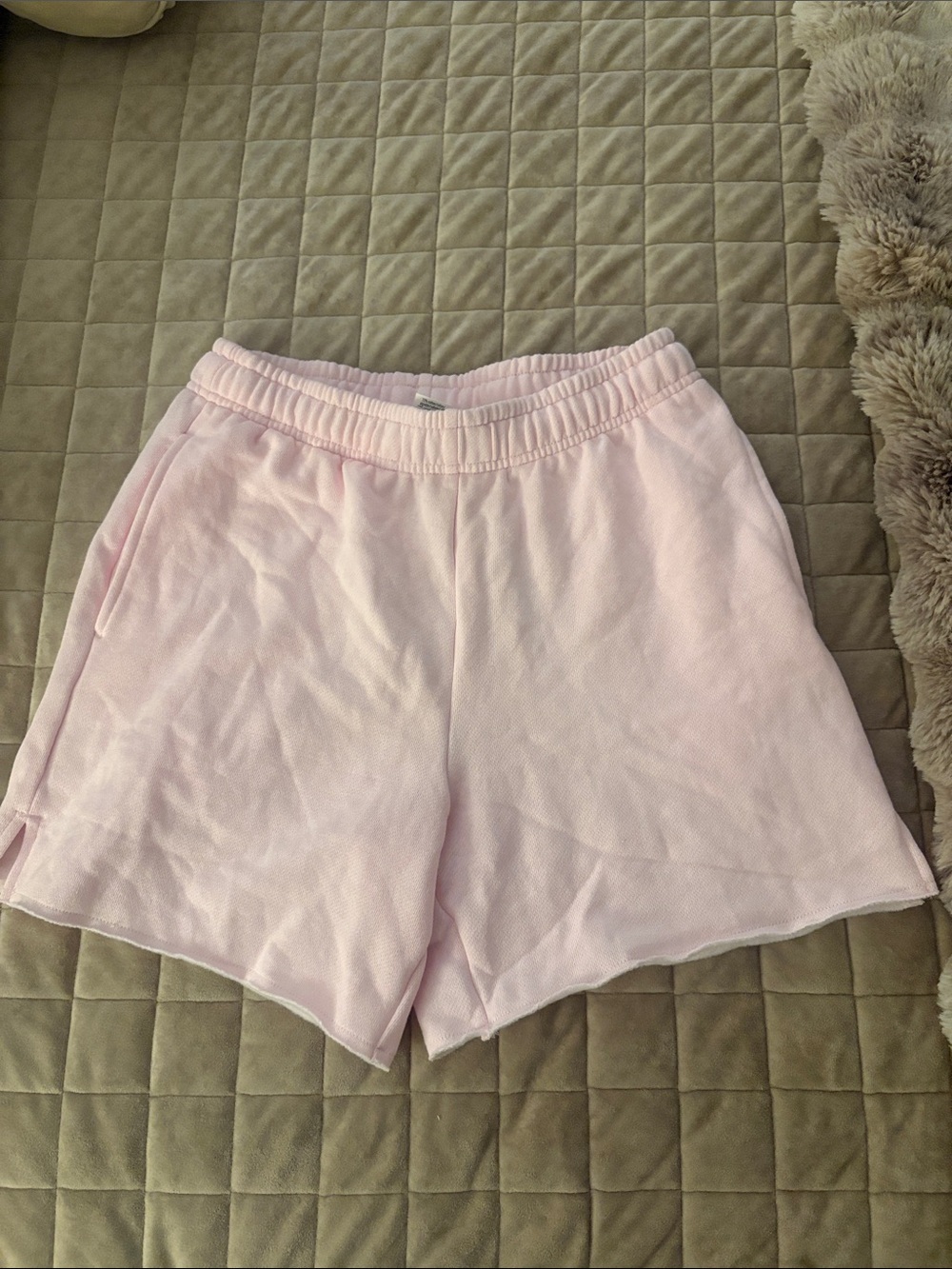 PINK Victoria's Secret Pale Pink Athletic Lounge Shorts